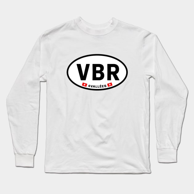 VBR Verbier Long Sleeve T-Shirt by leewarddesign